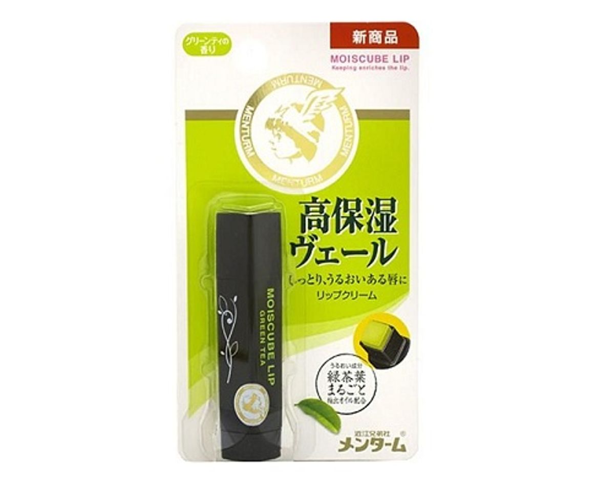 Son dưỡng môi Moiscube Lip Greentea chiết xuất từ trà xanh Nhật Bản giúp cung cấp độ ẩm và dưỡng môi