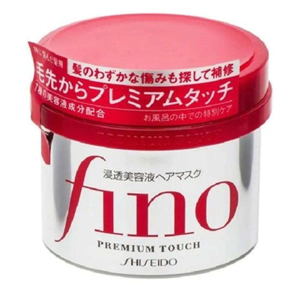 Kem ủ tóc Fino Shiseido 230g với chiết xuất chất Gelundaina hiệu quả có thể xâm nhập vào sâu bên trong