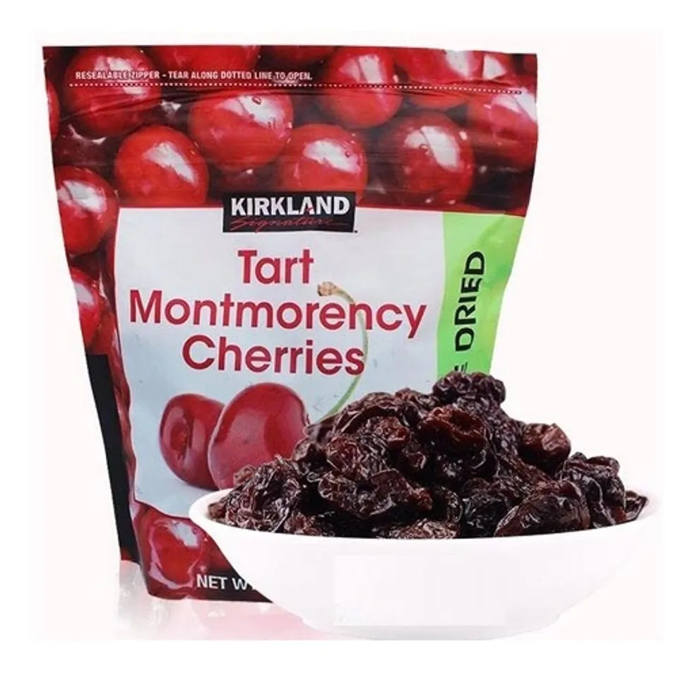 Quả Cherry Mỹ sấy khô Kirkland được chọn lọc từ những quả chất lượng nhất và không có chất bảo quản