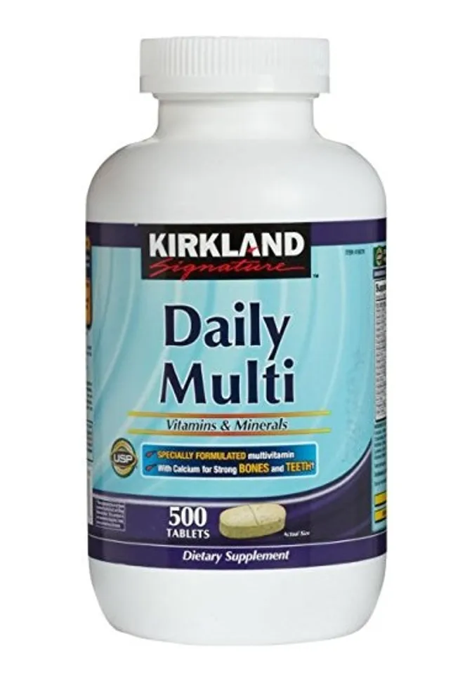 Multivitamin Kirkland - vitamin tổng hợp hỗ trợ bù đắp dinh dưỡng thiếu hụt trong chế độ ăn