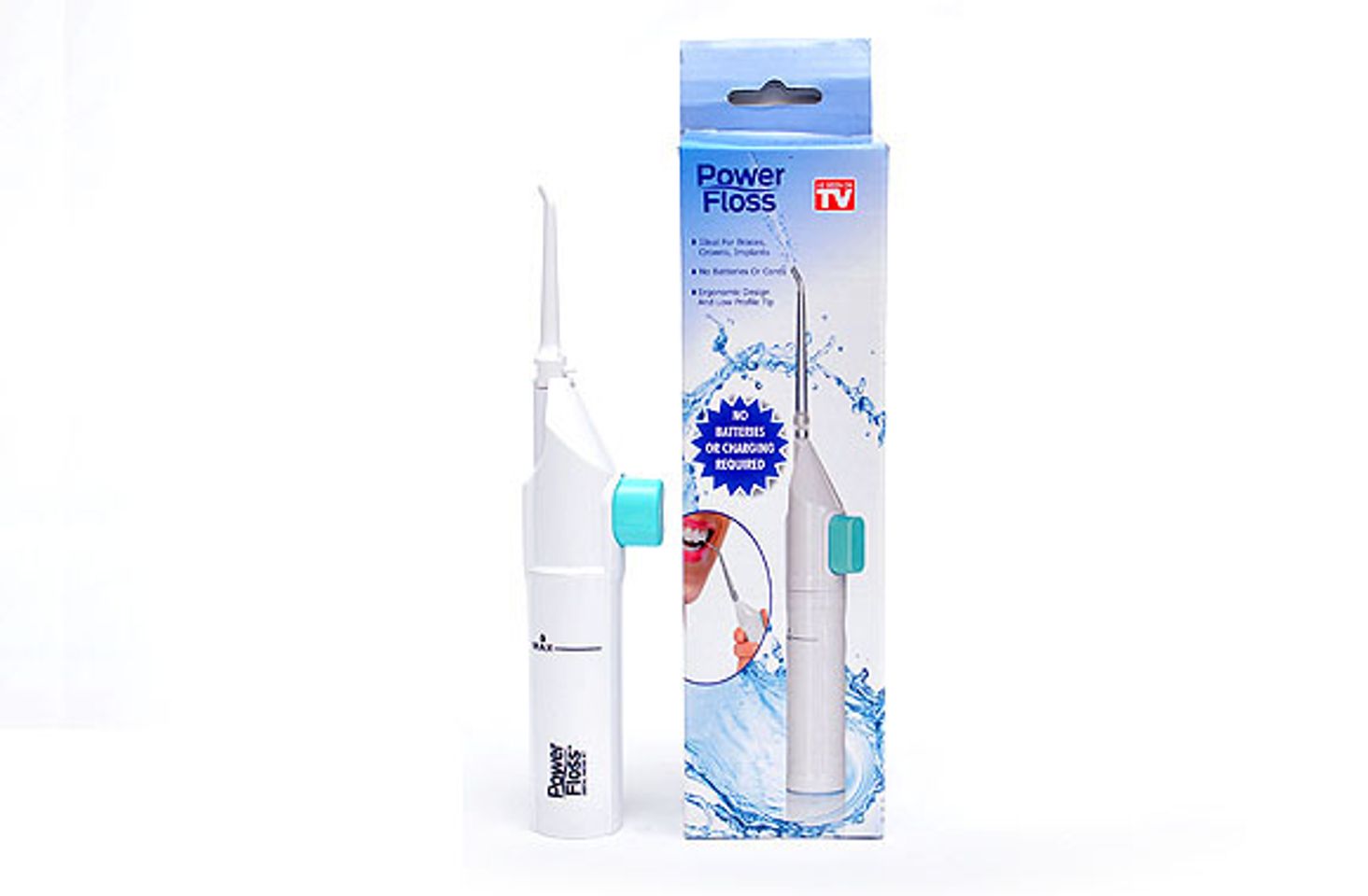 Dụng cụ vệ sinh răng miệng Power Floss giúp đánh tan mảng bám hiệu quả