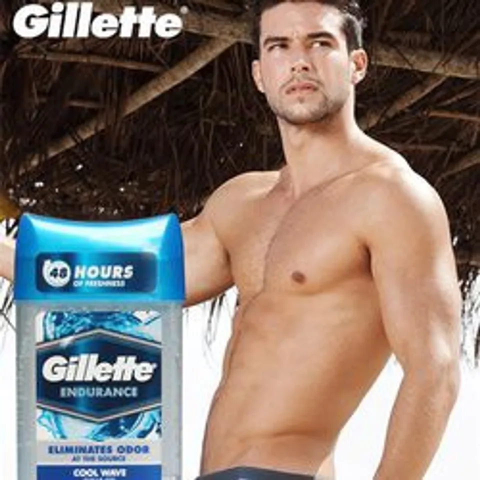 Sản phẩm lăn nách Gillette Endurance Cool Wave Clear Gel mang lại cảm giác mát lạnh sảng khoái như cơn gió biển
