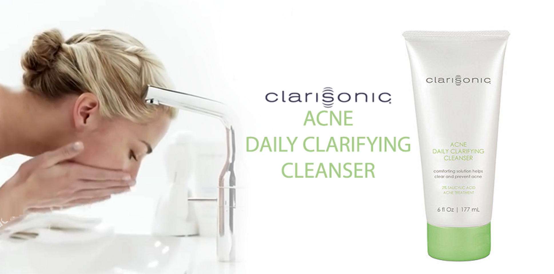 Sữa rửa mặt giúp giảm mụn Clarisonic Acne Clarifying Cleanser giúp làm sạch bề mặt da, cân bằng độ ẩm, làm dịu kích ứng và hỗ trợ ngừa mụn hiệu quả