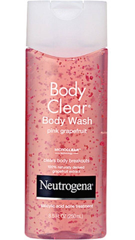 Sữa tắm Neutrogena Body Clear Body Wash Pink Grapefruit 250ml chiết xuất tinh chất bưởi hồng chứa lượng lớn vitamin C