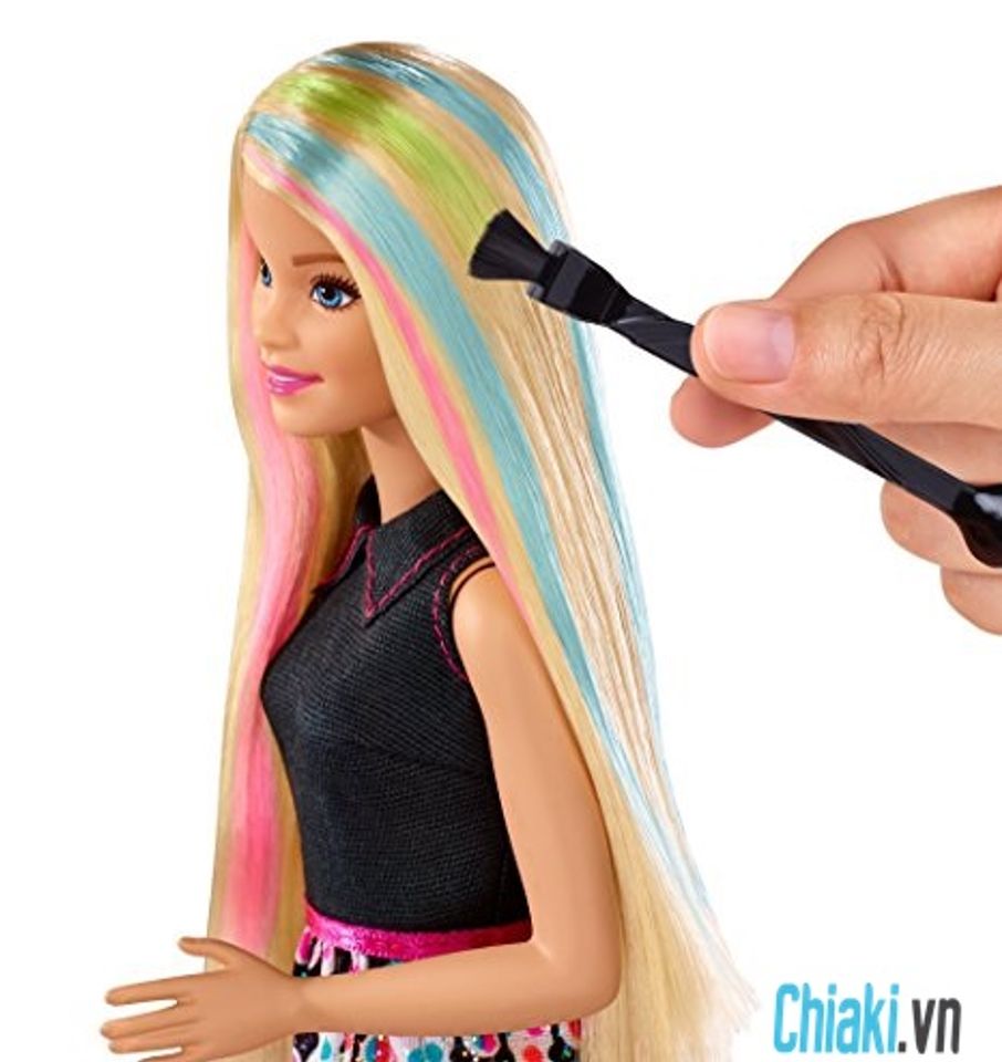 Búp bê Barbie thời trang tóc sắc màu giá rẻ