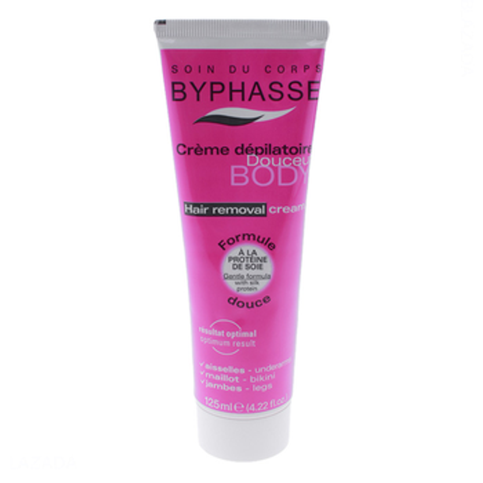 Kem tẩy lông Byphasse Hair Removal Cream chiết xuất từ các thành phần thiên nhiên an toàn