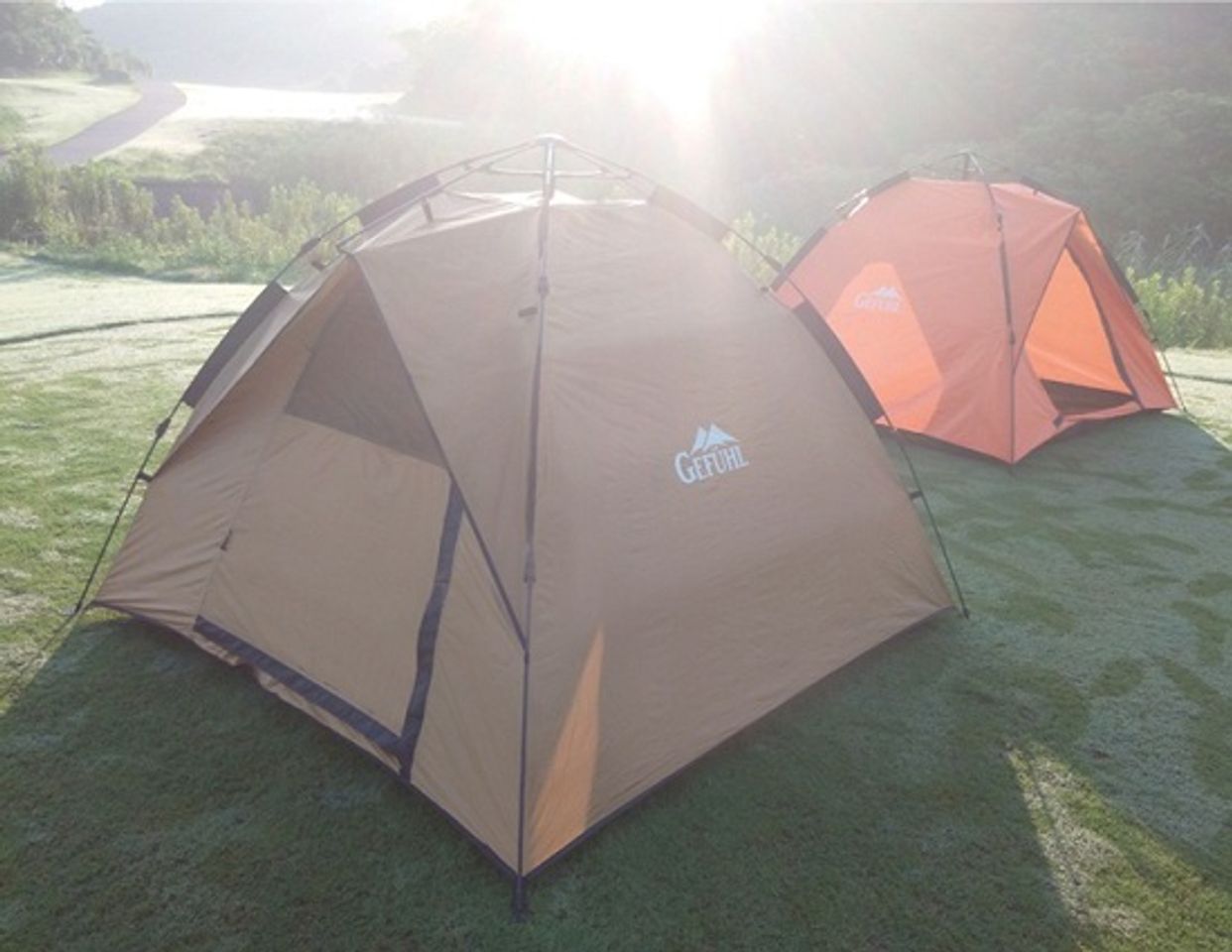 Lều cắm trại 4 người Gefuhl màu nâu