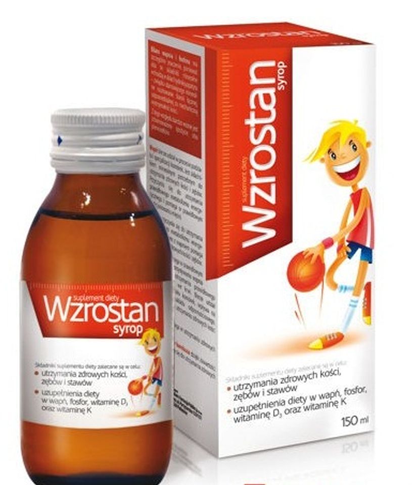  Siro tăng chiều cao cho bé Wzrostan Ba Lan 150ml chính hãng