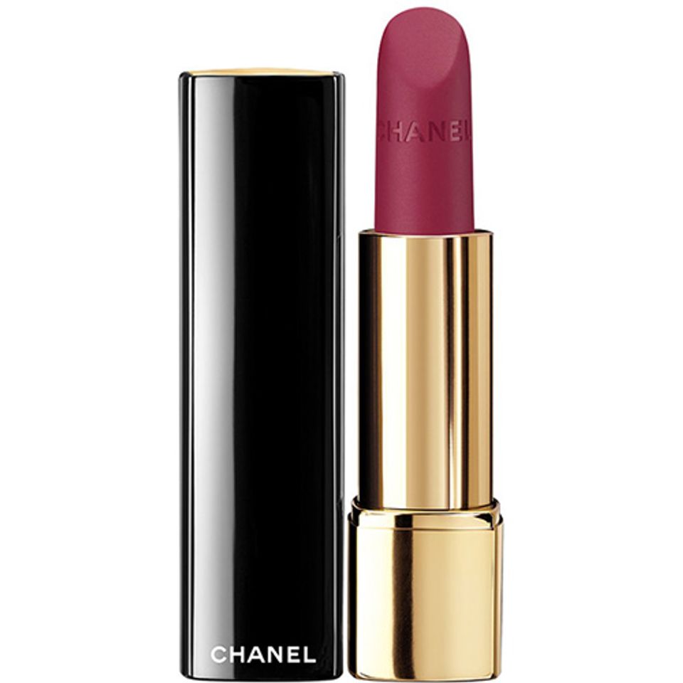 Son Chanel Rouge Allure Velvet 347 La Merveilleuse tông hồng tím đằm thắm