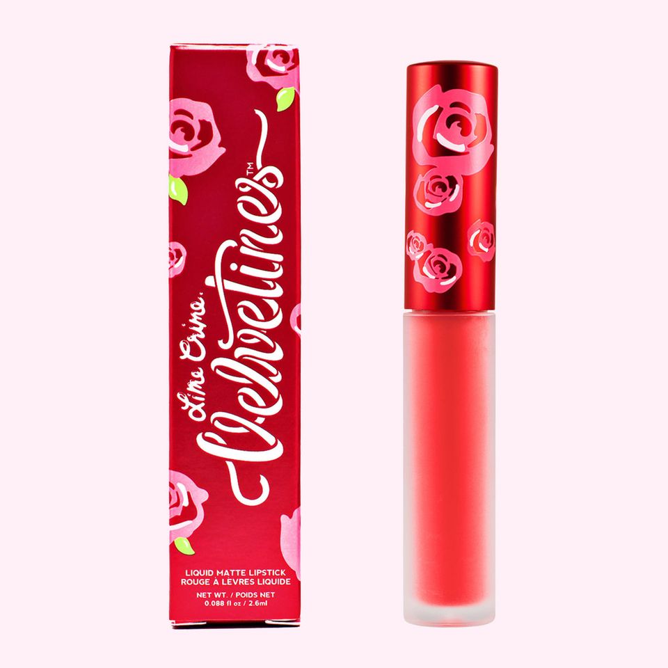 Son Lime Crime Velvetines – Suedeberry màu cam thuần trẻ trung