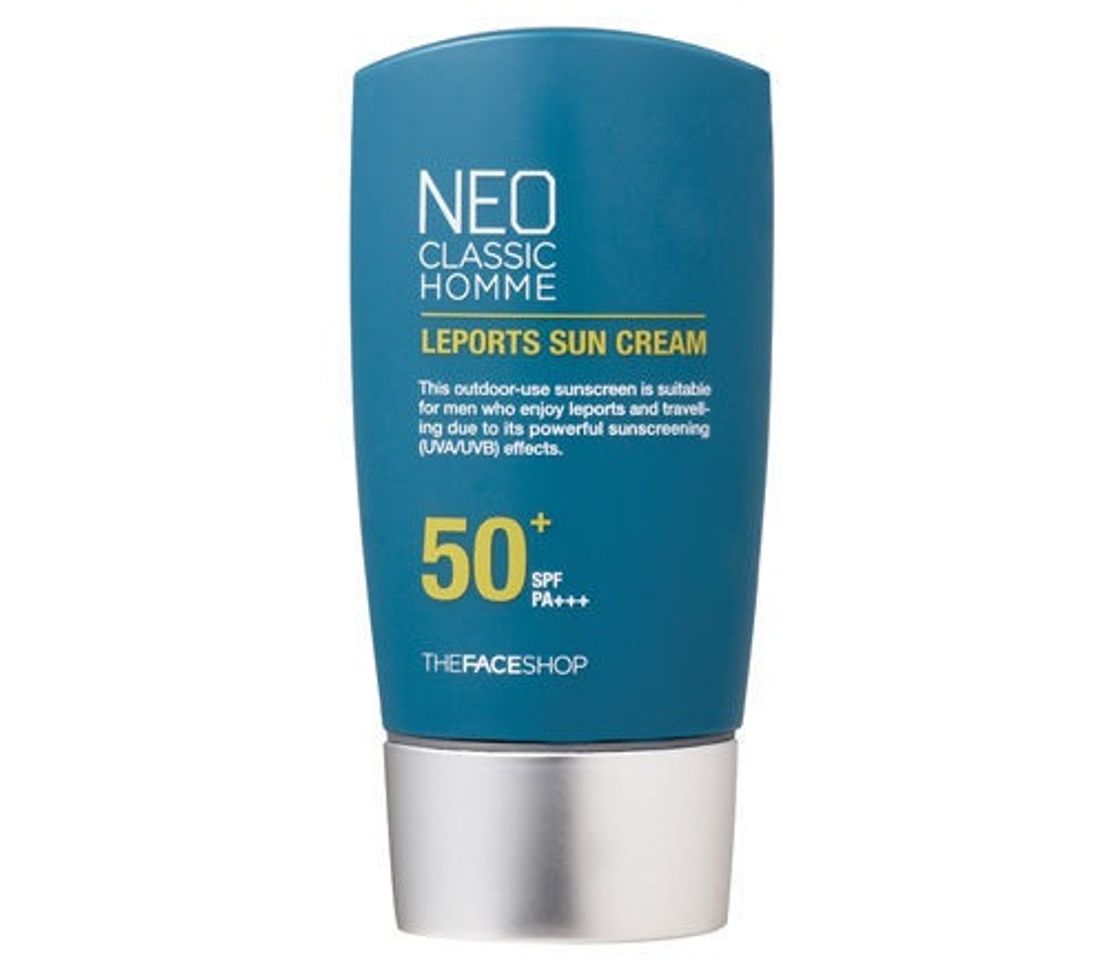 Kem chống nắngThe Face Shop Neo Classic Homme Leports Sun Cream là sản phẩm kem chống nắng cho nam giới