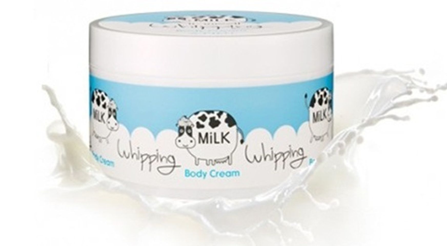 Kem dưỡng trắng da Milk Whipping Body Cream A’pieu Hàn Quốc chứa thành phần protein Sữa làm trắng da hiệu quả