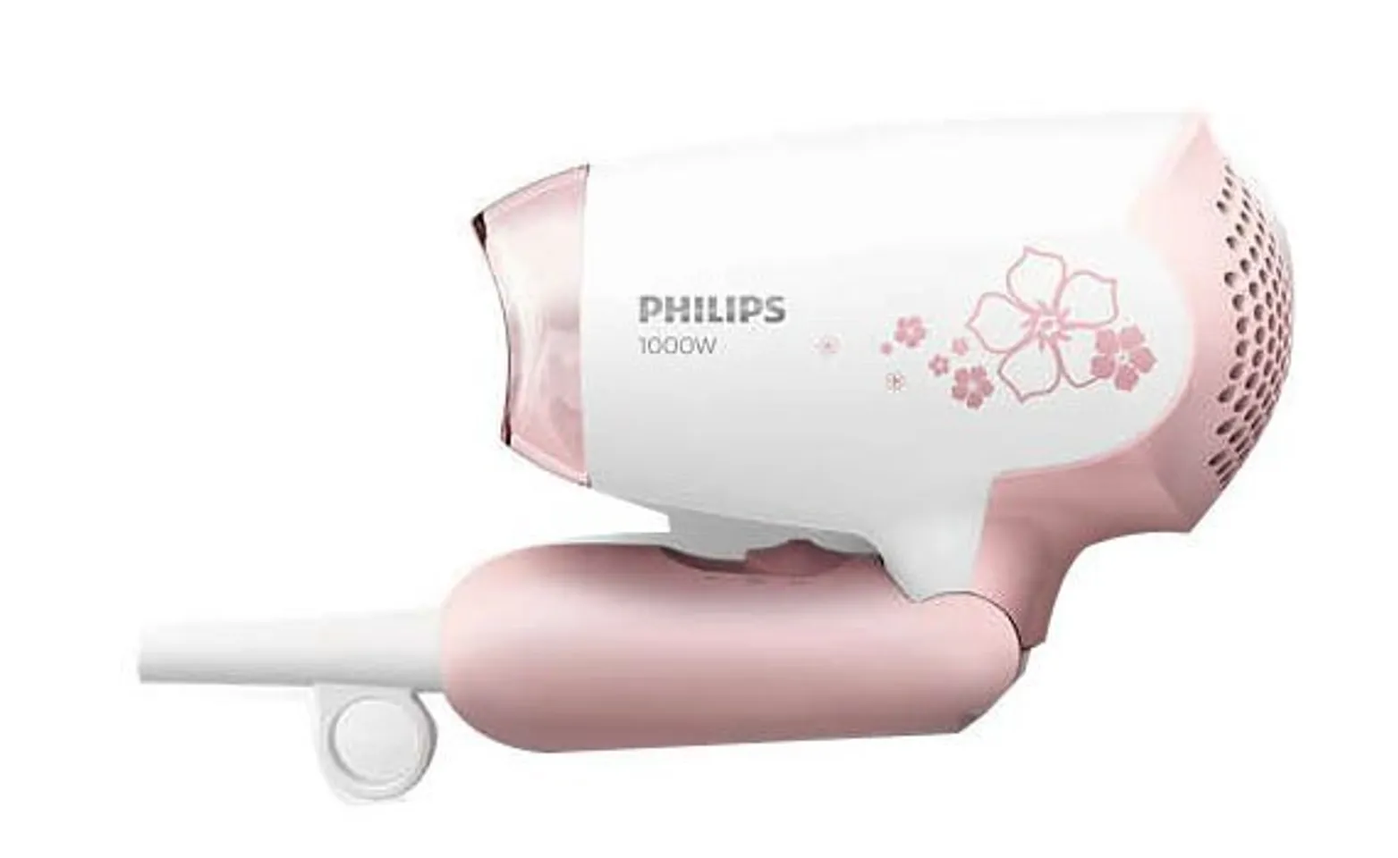 Máy sấy tóc Philips HP8108 có thể gập gọn, được trang bị móc treo tiện lợi