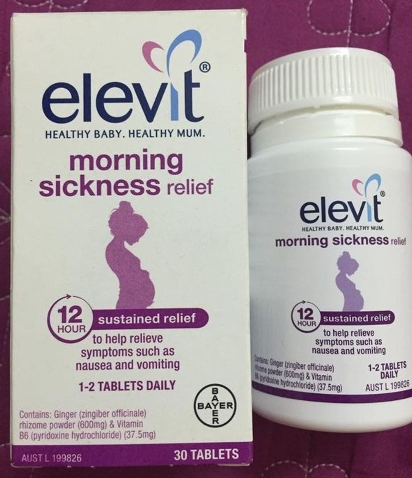 Viên uống giảm ốm nghén Elevit Morning Sickness Relief cao cấp của Úc