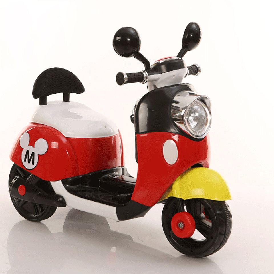 Xe máy điện trẻ em Mickey 6688 nhập khẩu chất lượng cao  