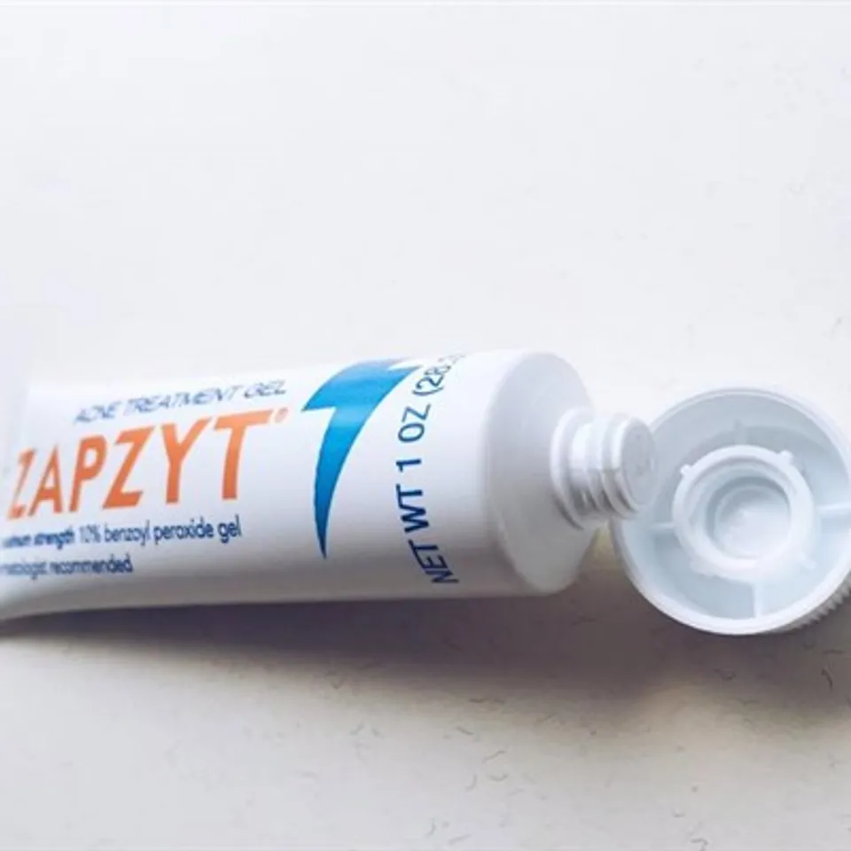 Gel hỗ trợ điều trị mụn Zapzyt Maximum Strength 10% Benzoyl 3