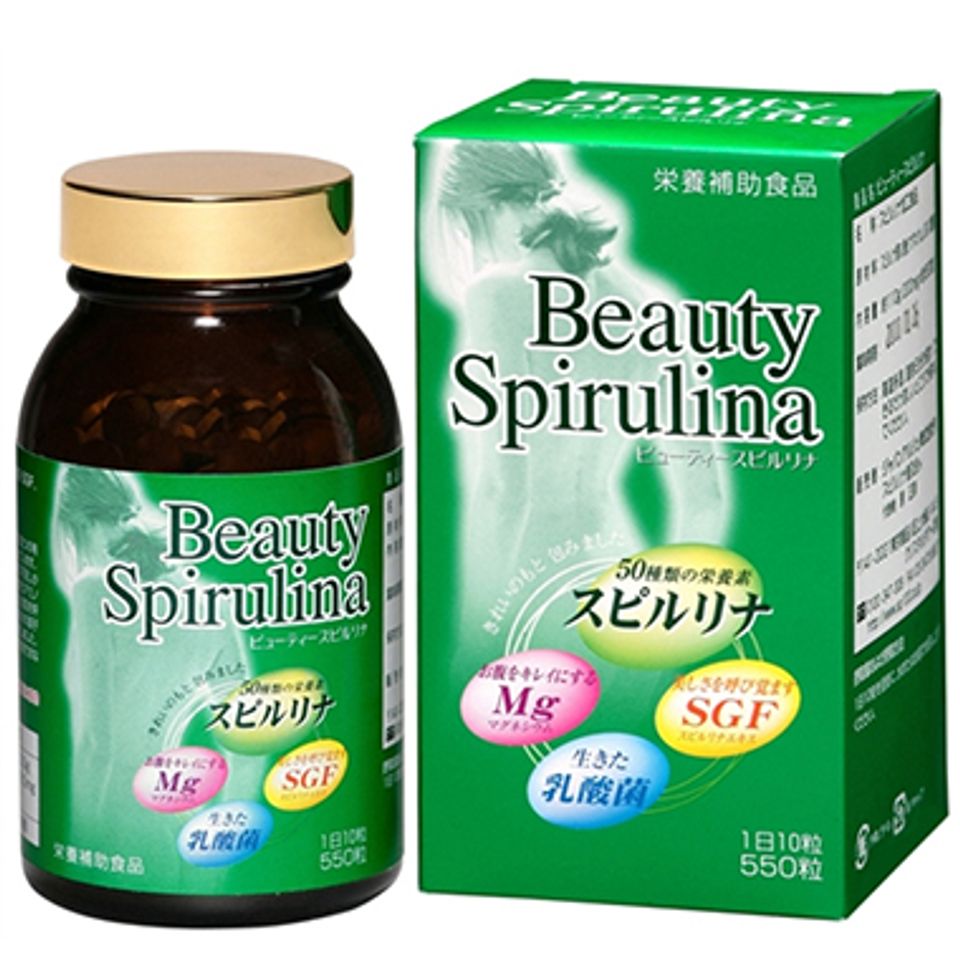 Tảo Beauty Spirulina Nhật Bản - Làm đẹp da, ngăn ngừa lão hóa