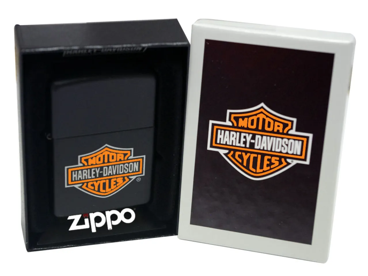Bật lửa Zippo 218HD.H252 Black Matte Harley Davidson 3