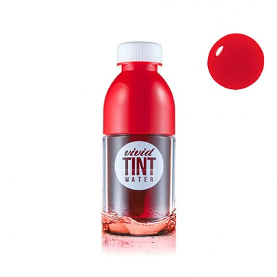 Son Peripera Vivid Tint Water màu số 03 Apple Squeeze - màu đỏ