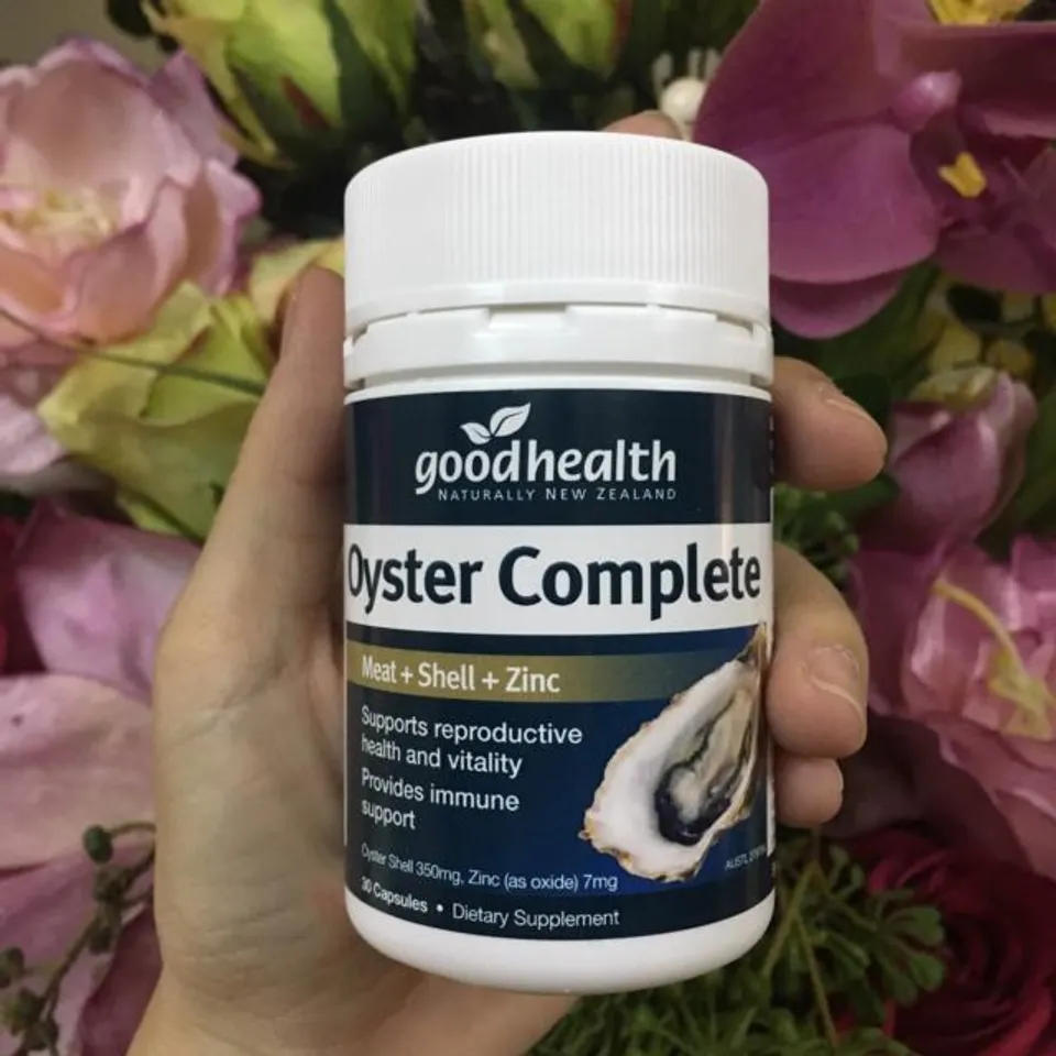 Oyster Complete được sản xuất theo công thức Meat + Shell + Zinc hỗ trợ toàn diện về sức khỏe, tăng cường sinh lực nam giới