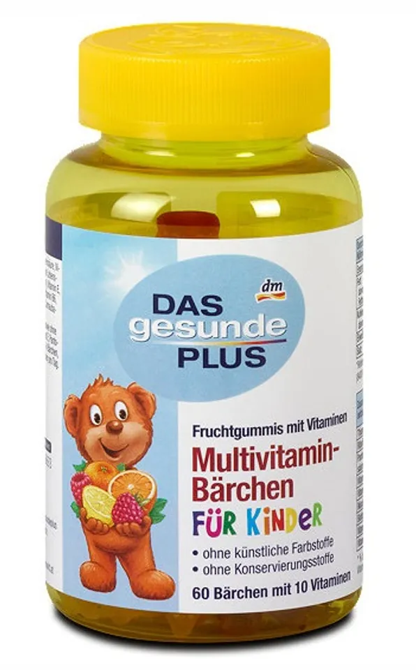 Kẹo Vitamin tổng hợp cho bé Das gesunde Plus của Đức