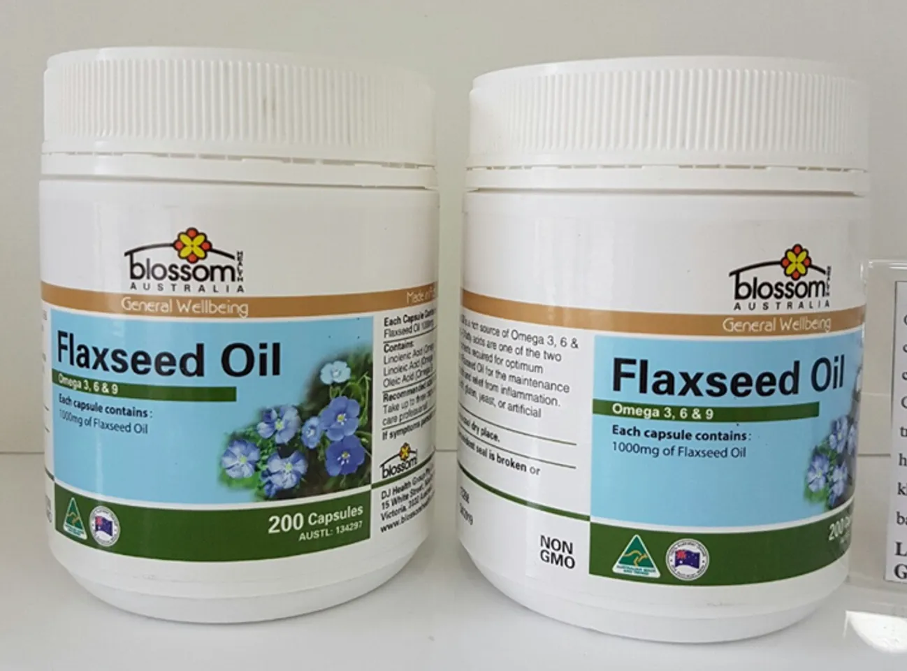 Tinh dầu hạt lanh Blossom Flaxseed Oil 1000mg 200 viên