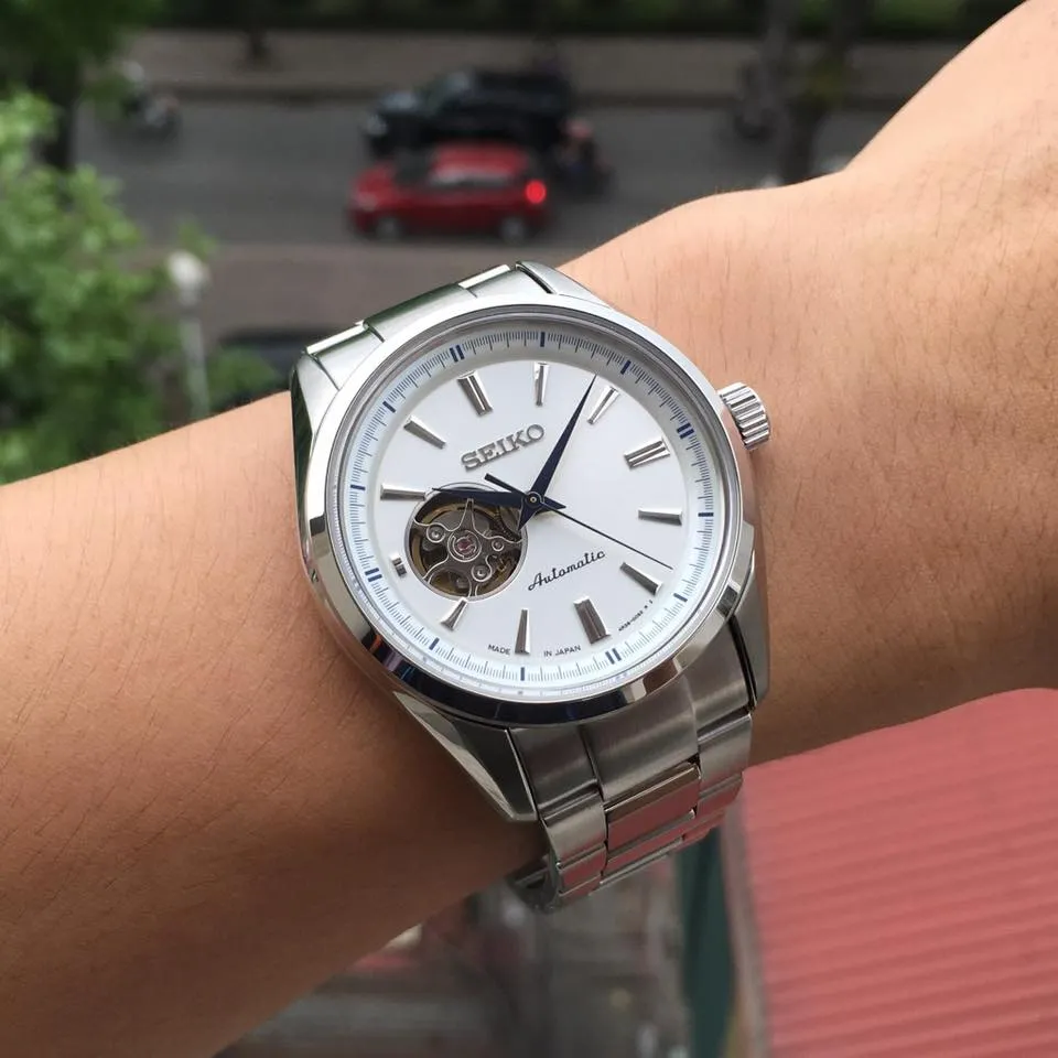 Đồng hồ Seiko nam SARY051 trên tay cực chất