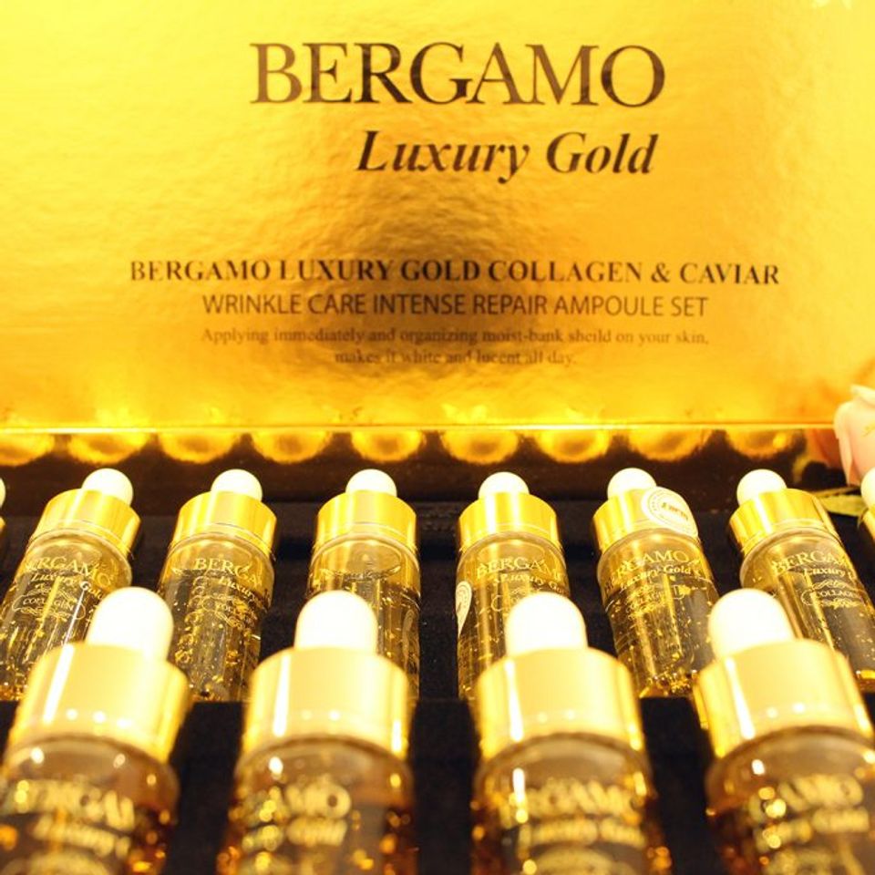 Serum Bergamo Luxury Gold Collagen & Caviar ngừa lão hóa 1