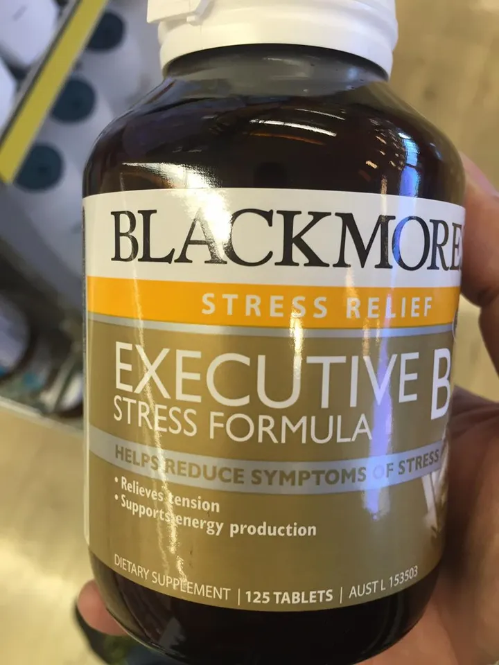Viên giảm căng thẳng Blackmores Executive B Stress Formula 125 viên