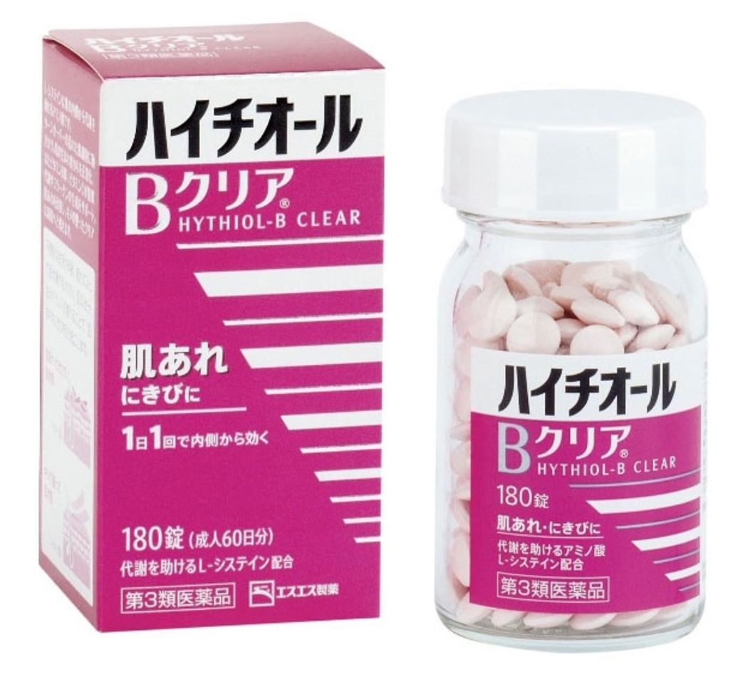 Viên uống trị mụn trứng cá Hythiol-B của Nhật (180 viên)