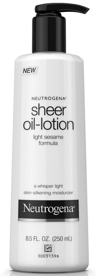 Sữa dưỡng thể trắng da Neutrogena Sheer Oil-Lotion Light Sesame Formula