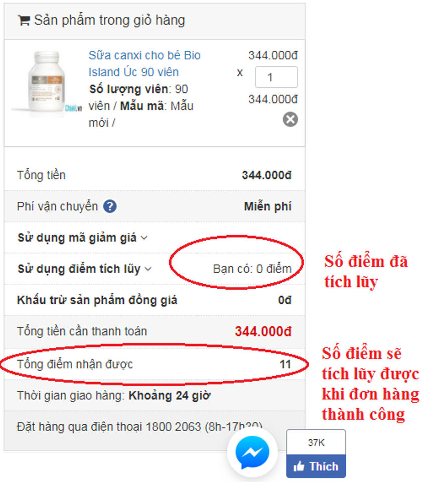 Chương tr&igrave;nh T&iacute;ch điểm v&agrave; sử dụng điểm - Chiaki.vn 1