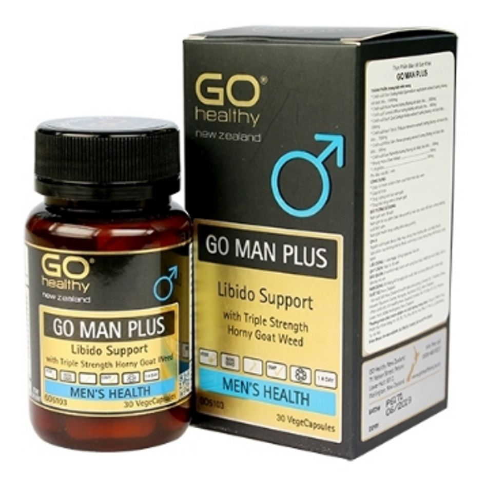 Go Man Plus - tăng cường sinh lý và chậm mãn dục Nam giới