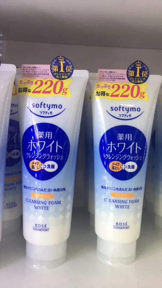 Sữa rửa mặt Kose Softymo Nhật Bản 1