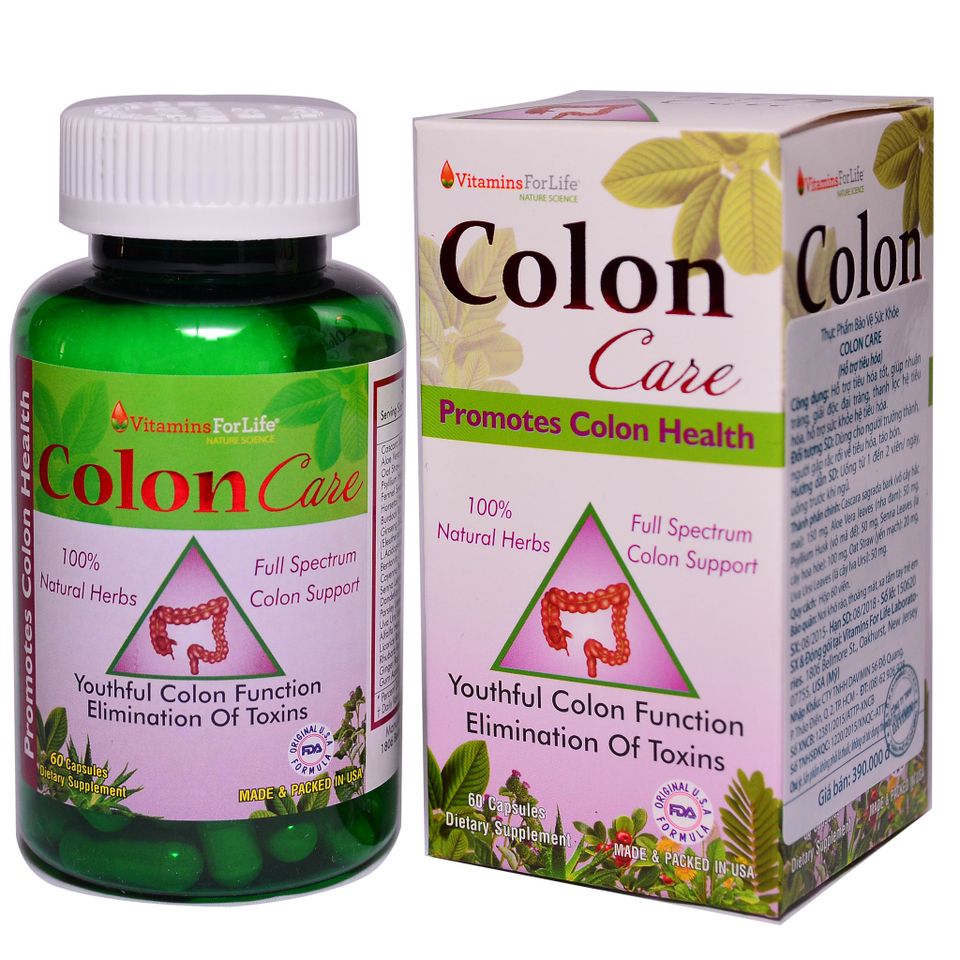 Viên uống Colon Care - Hỗ trợ nhuận tràng , tiêu hóa tốt 1