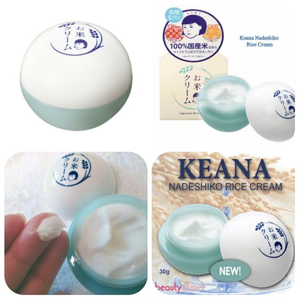 Kem dưỡng từ gạo Japanese Keana Care Nadeshiko Cream Nhật Bản 4