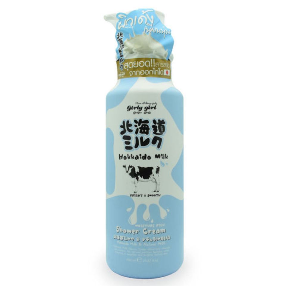 Sữa tắm trắng da Beauty Buffet Hokkaido Milk Whitening AHA 1