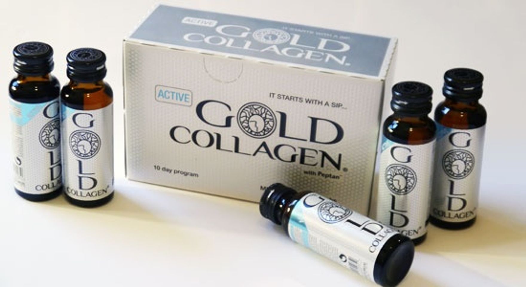 Active Gold Collagen cung cấp hàm lượng collagen cần thiết cho cơ thể giúp trẻ hóa làn da