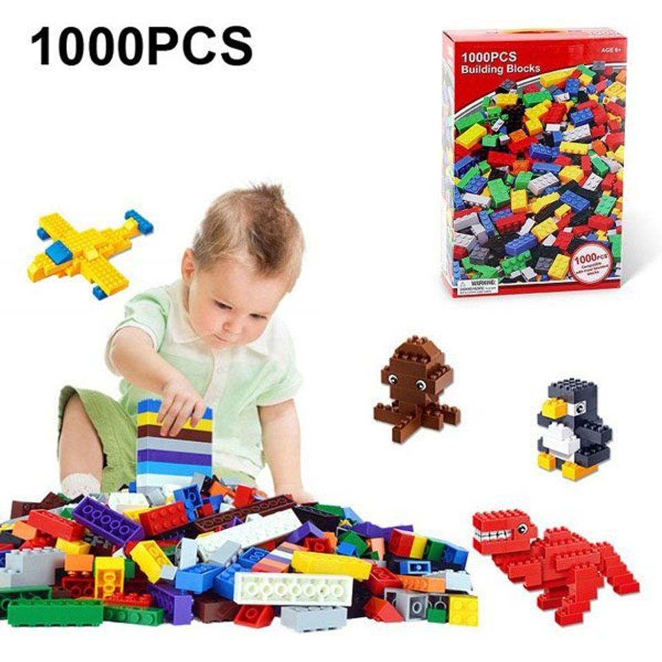 Bộ đồ chơi Lego lắp ráp 1000 chi tiết cho bé 1