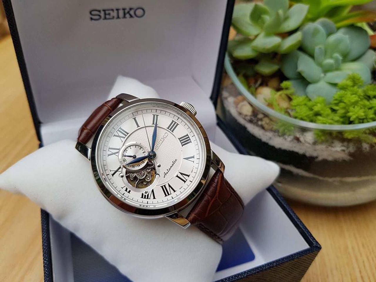 Đồng hồ Seiko SSA231K1 lộ máy cho nam 1