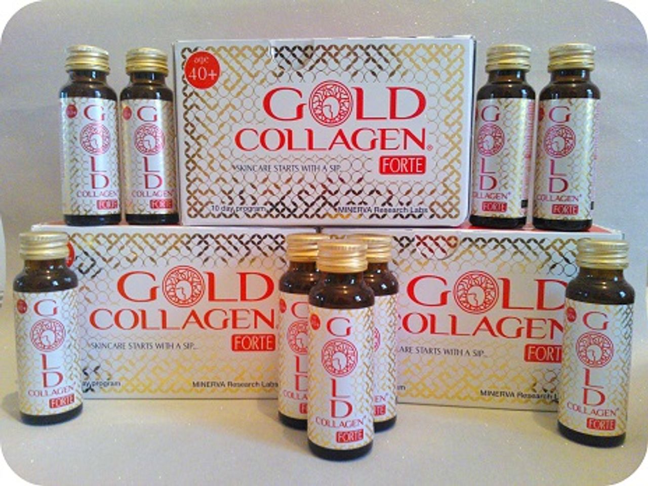 Gold Collagen Forte cải thiện da trở nên mềm mại và săn chắc