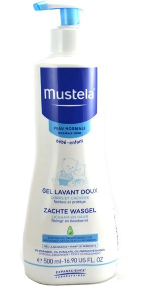 Sữa tắm Mustela Pháp 2 trong 1 an toàn cho bé yêu 1