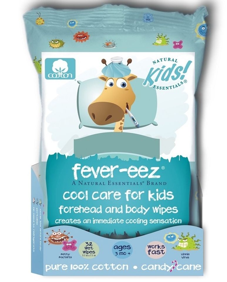 Khăn lau hạ sốt Fever-eez Cool Care For Kids sữa dinh dưỡng cho bé, Vitamin cho bé, thực phẩm chức năng, dinh dưỡng cho bé