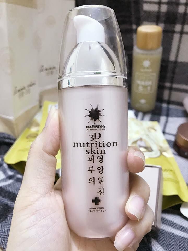 Kem dưỡng trắng da trị nám 3D Nutrition skin Genie Hàn Quốc 2