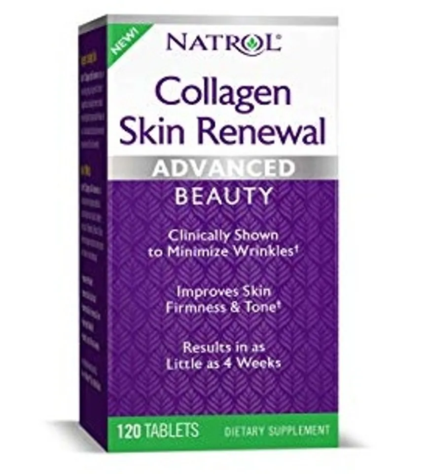 Natrol Collagen Skin Renewal dạng viên ngăn ngừa lão hóa da 1