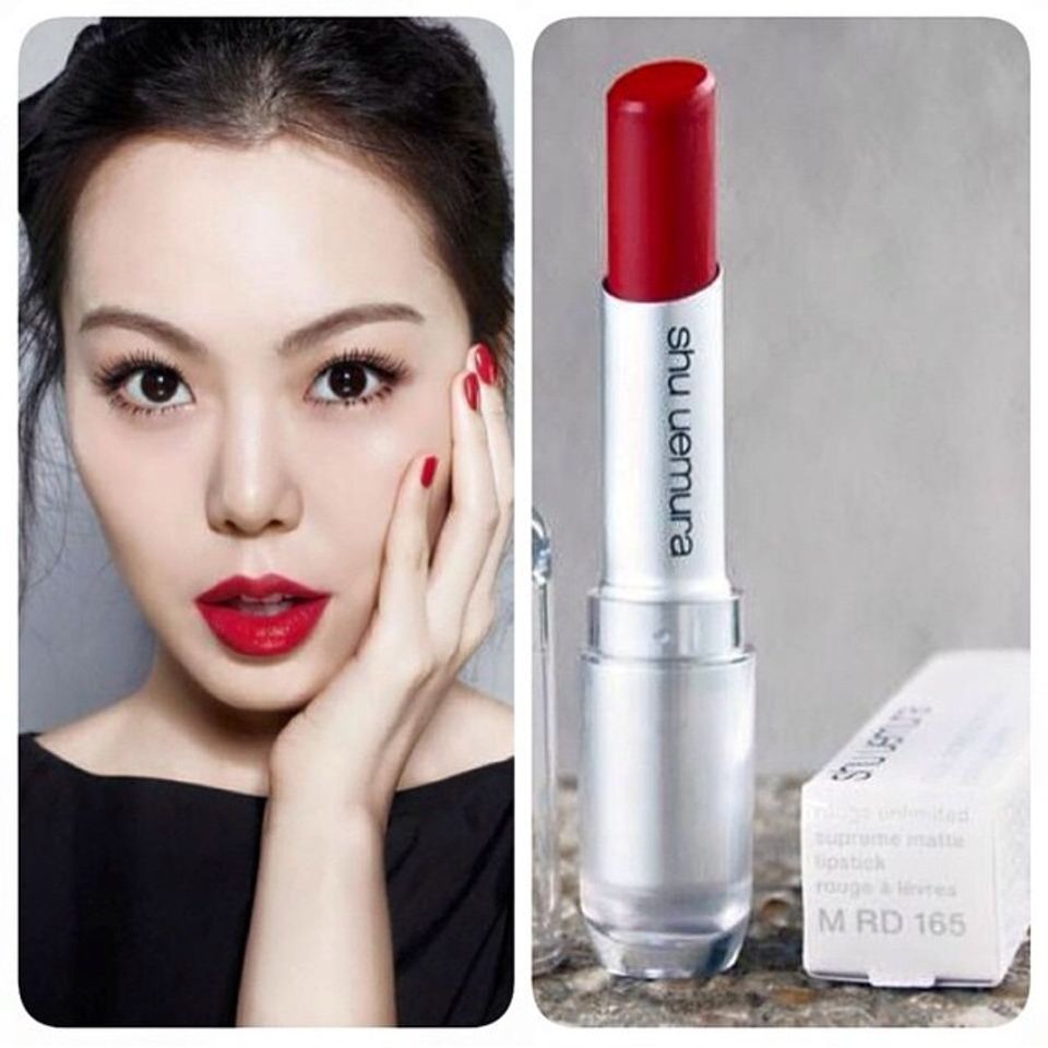 Son Shu 165 M&agrave;u Đỏ Cổ Điển, C&aacute; T&iacute;nh V&agrave; Quyến Rũ