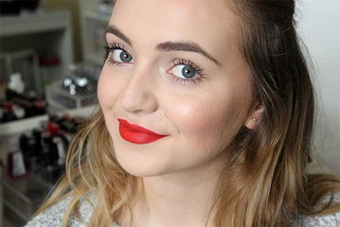 Son Shu Uemura 144 T&ocirc;ng M&agrave;u Đỏ Pha Cam Nhẹ Quyến Rũ