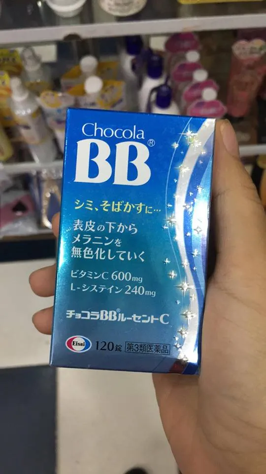 Viên uống trị nám Chocola BB Lucent C Eisai Nhật Bản 1
