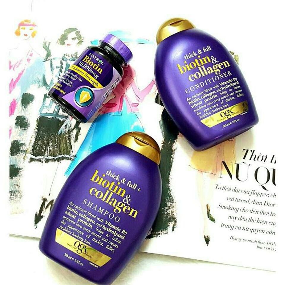 Dầu gội Biotin & Collagen OGX chính hãng