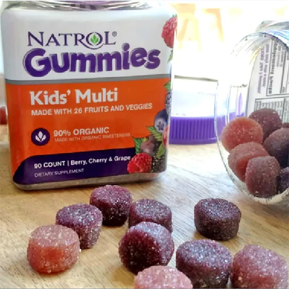 Kẹo dẻo Natrol Gummies Kids' Multi cho bé 1